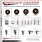 Service Caster 3 Inch High Temp Glass Filled Nylon 34 Inch Stem Caster Set with Total Lock Brake SCC-TSTTL20S314-GFNSHT-34212-4 - alternate 3